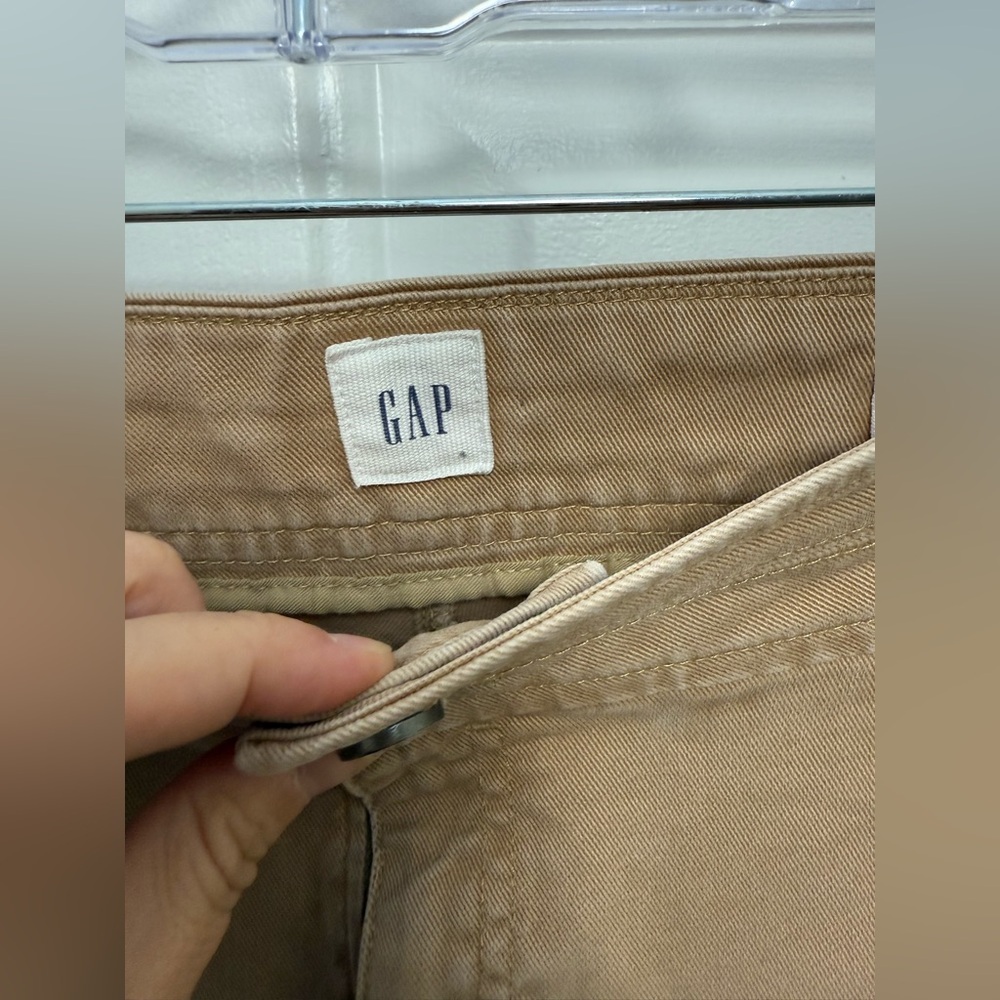 Gap Khaki Baby Boot Flare Pants Size 10R Women’s Casual - Picture 3 of 6